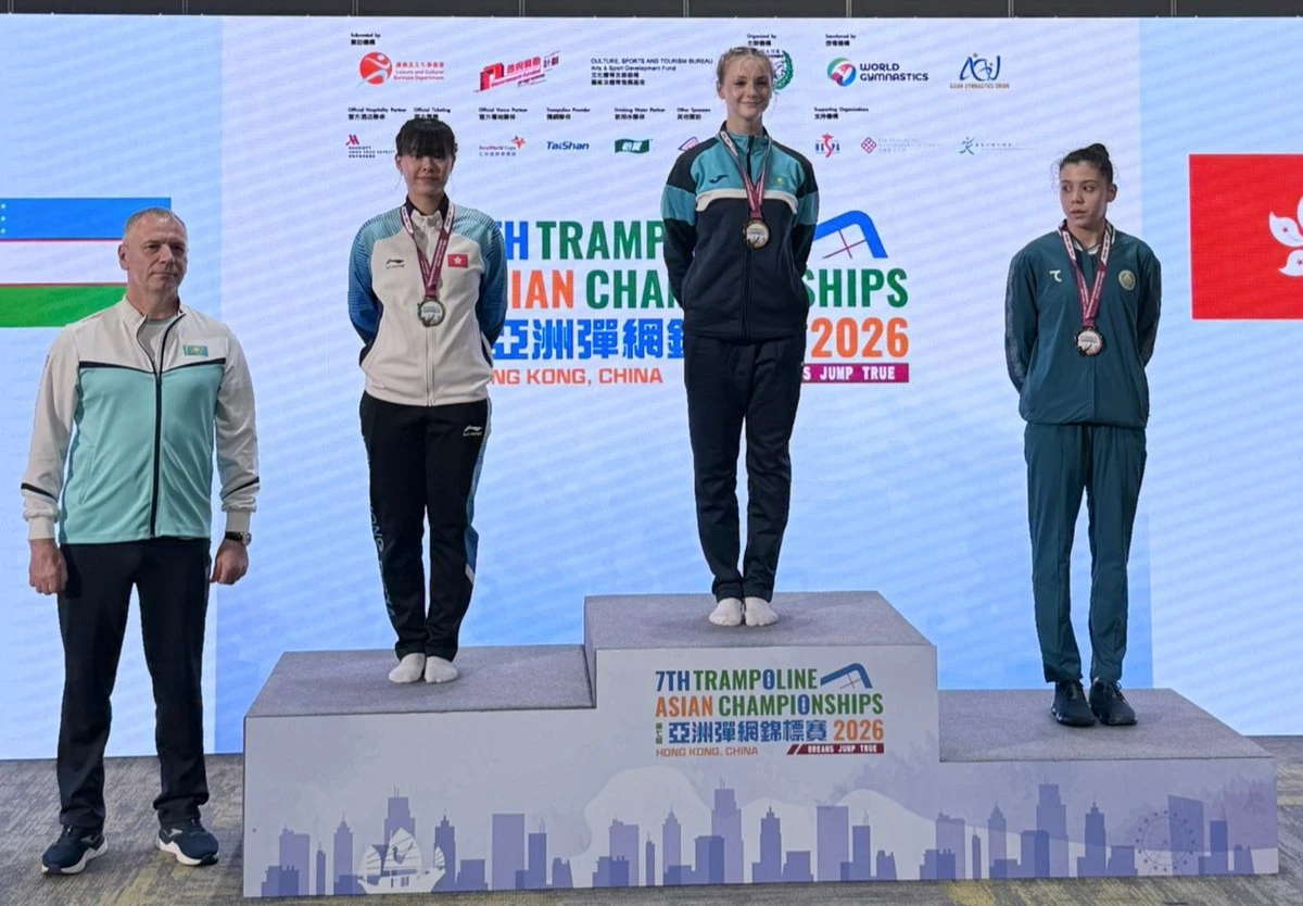Столичные батутисты переписали рекорды чемпионата Азии