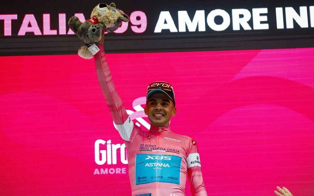 На снимке Томас Сильва. Фото: giroditalia.it