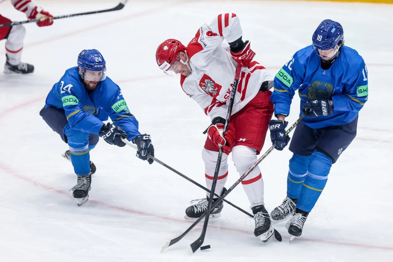 Сборная Казахстана. Фото: icehockey.kz