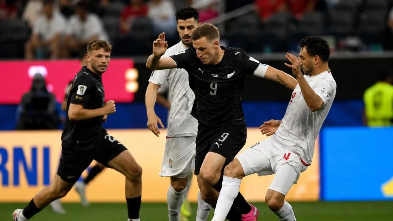 Матч Иран – Новая Зеландия. Фото: FIFA