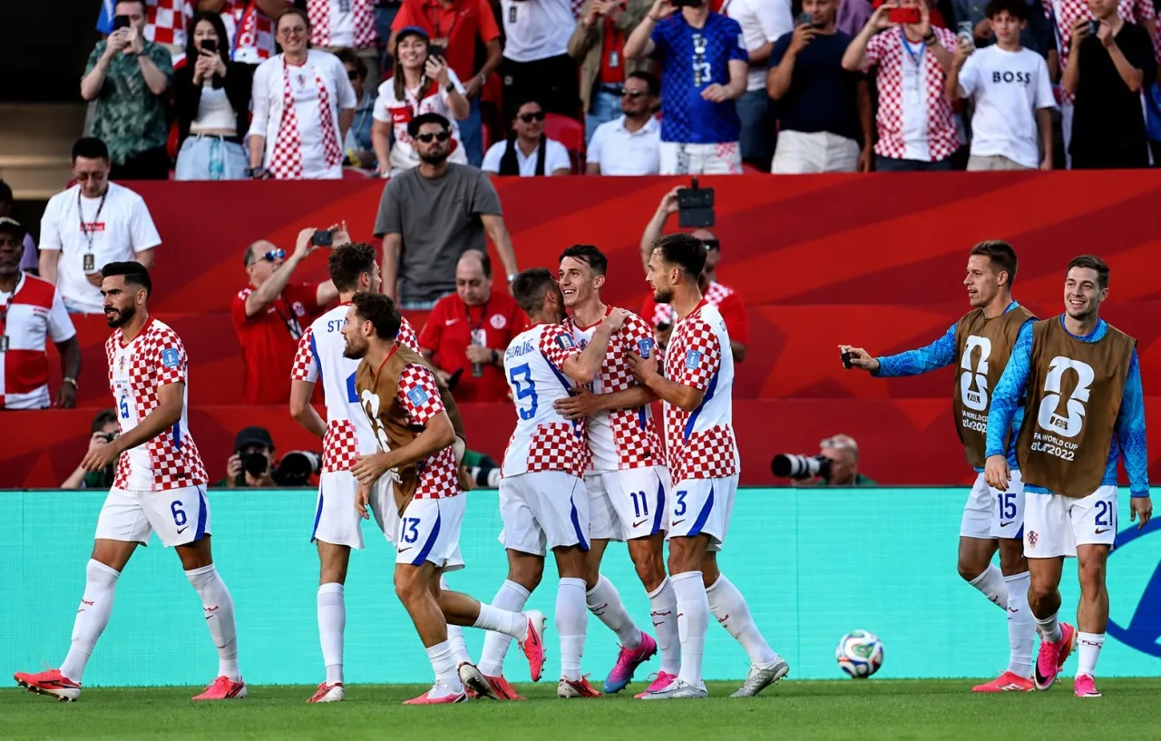 Сборная Хорватии. Фото: FIFA