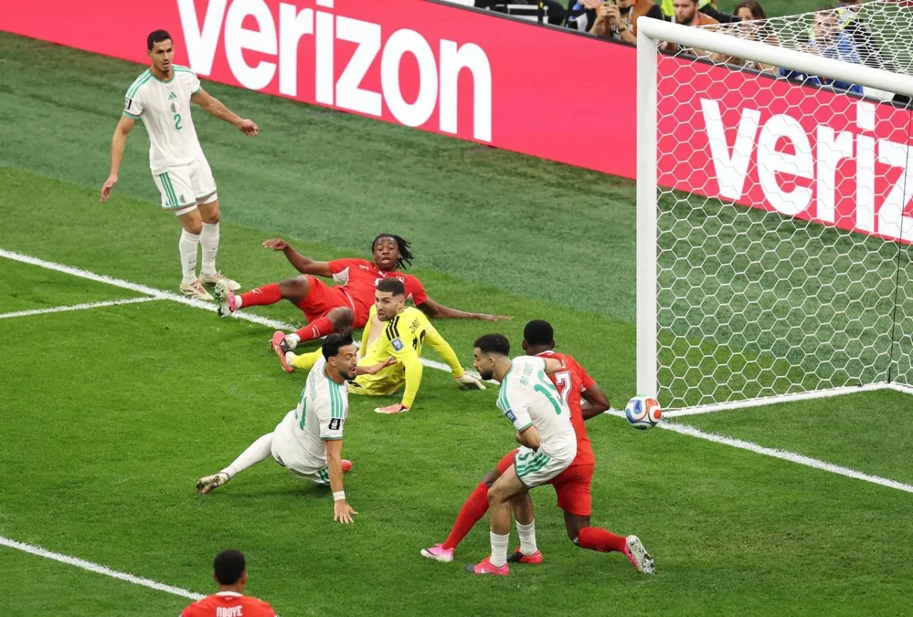 Матч Швейцария – Алжир. Фото: fifa.com