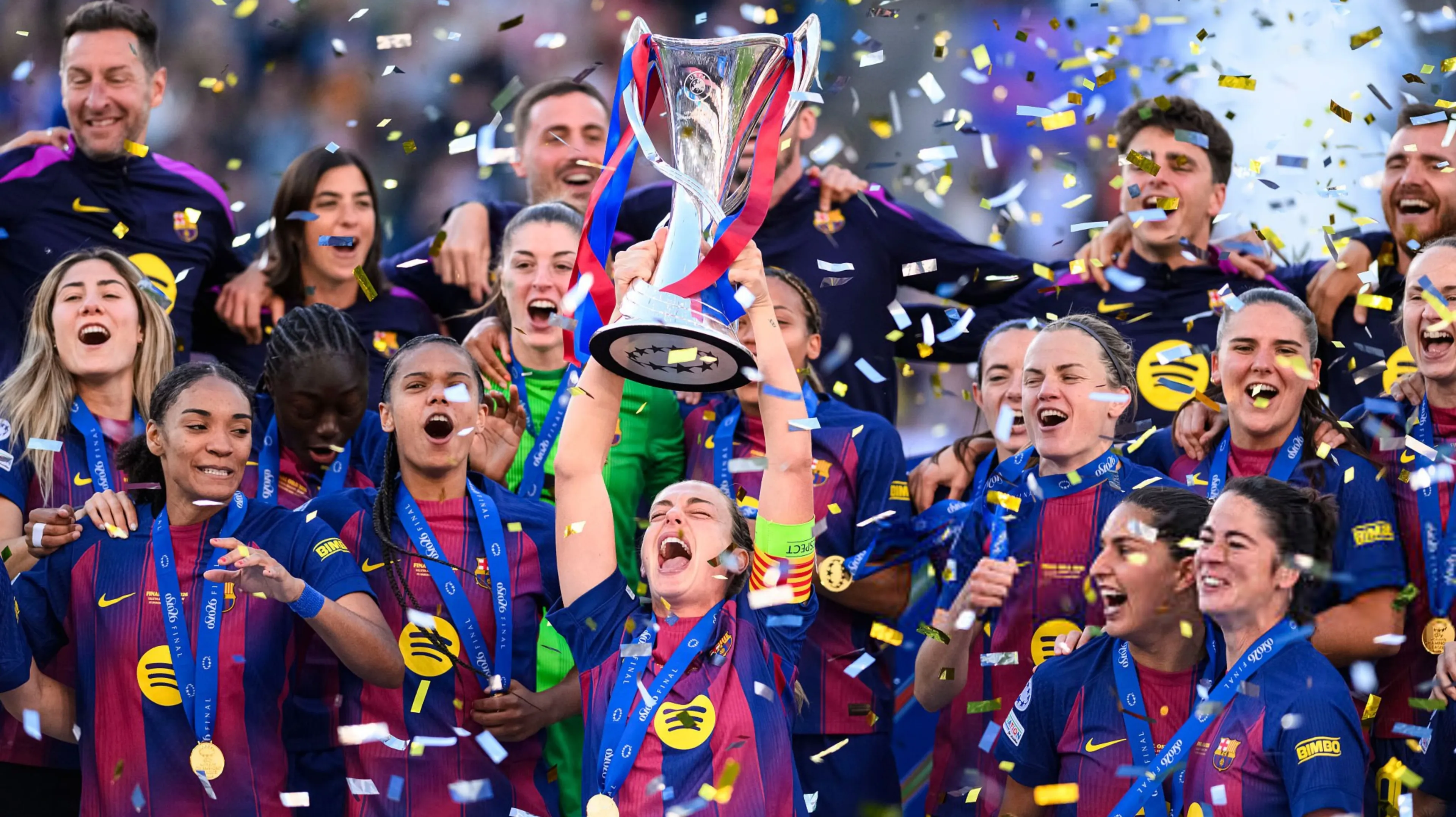«Барселона» стала победителем женской Лиги чемпионов УЕФА
