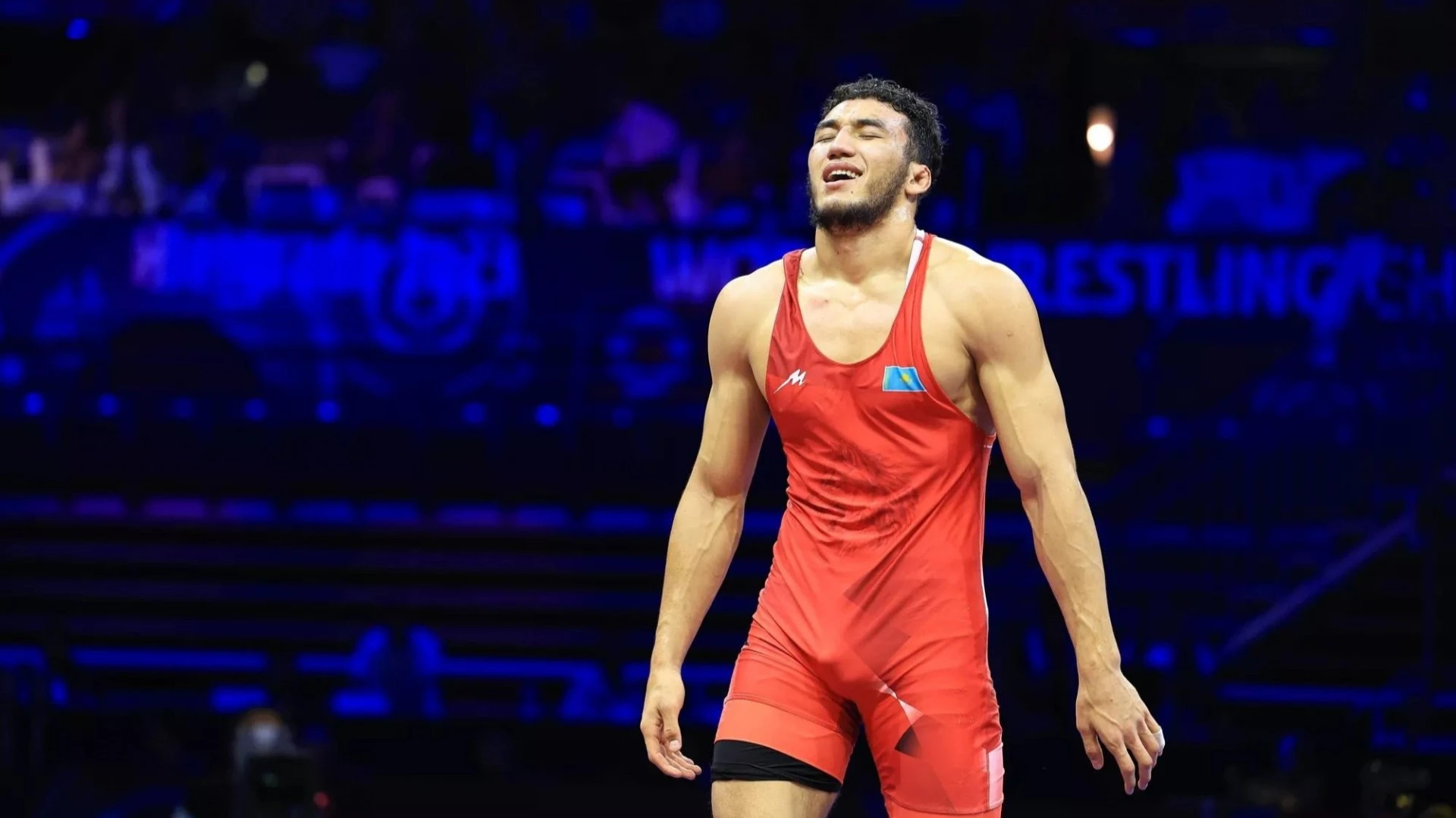 Ризабек Айтмухан досрочно стал чемпионом Азии в новой весовой категории
