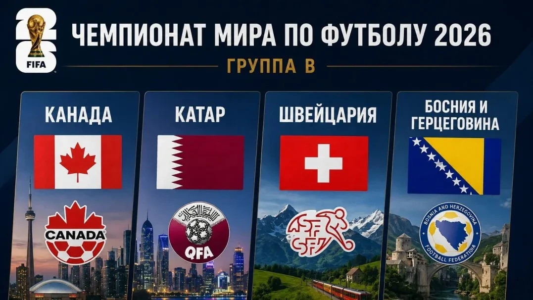 В-тобы: Канада, Қатар, Швейцария, Босния және Герцеговина