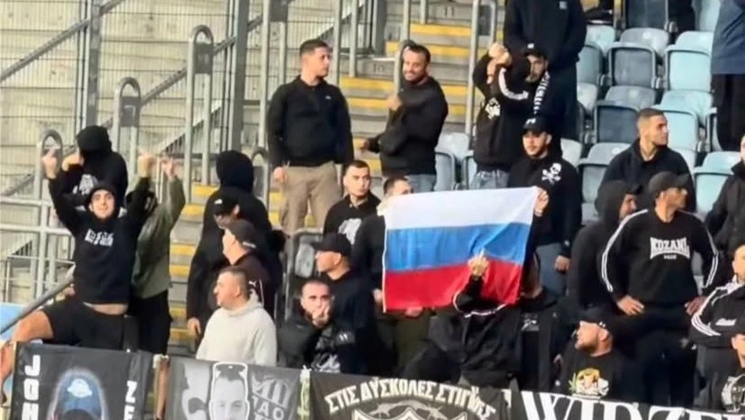 «Динамо Киев» ПАОК-пен өткен матчтағы ресейлік туға байланысты УЕФА-ға шағымданды