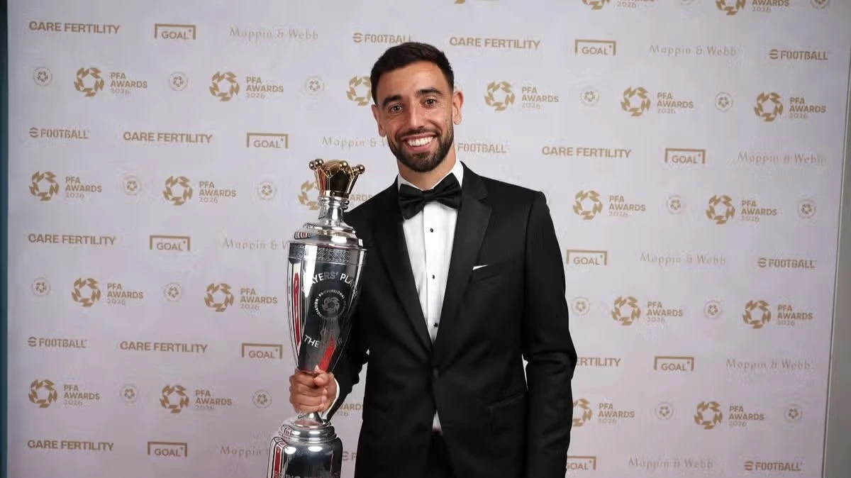Бруну Фернандеш PFA нұсқасы бойынша 2025/26 жылғы АПЛ-дың үздік ойыншысы атанды