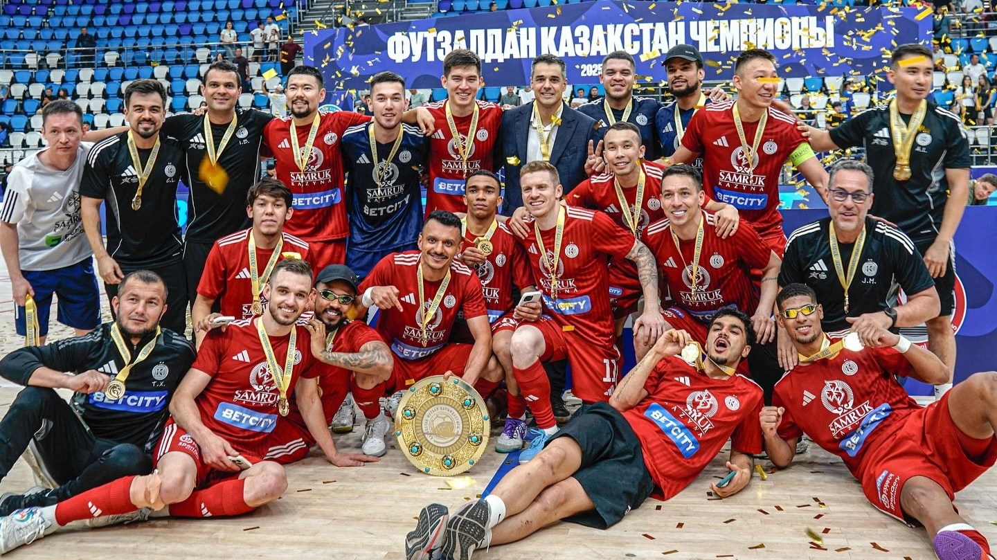 «Кайрат» представил заявку на новый сезон чемпионата Казахстана по футзалу